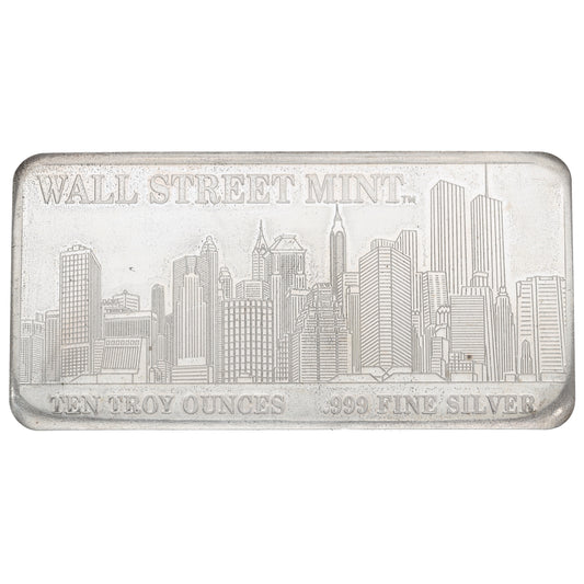 Fine Silver 10 OZ Bar