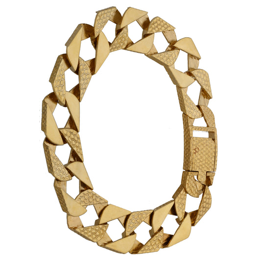 9ct Gold Curb Bracelet