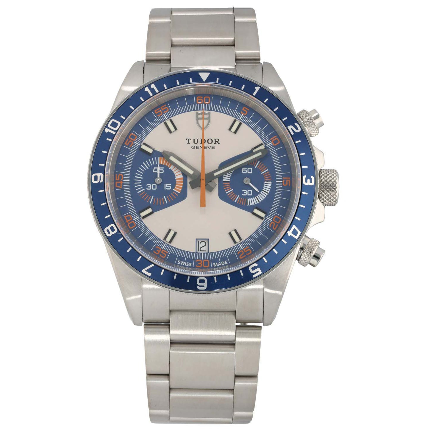Tudor Hertiage Chronograph 70330 42mm Stainless Steel Watch