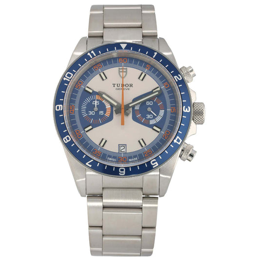 Tudor Hertiage Chronograph 70330 42mm Stainless Steel Watch