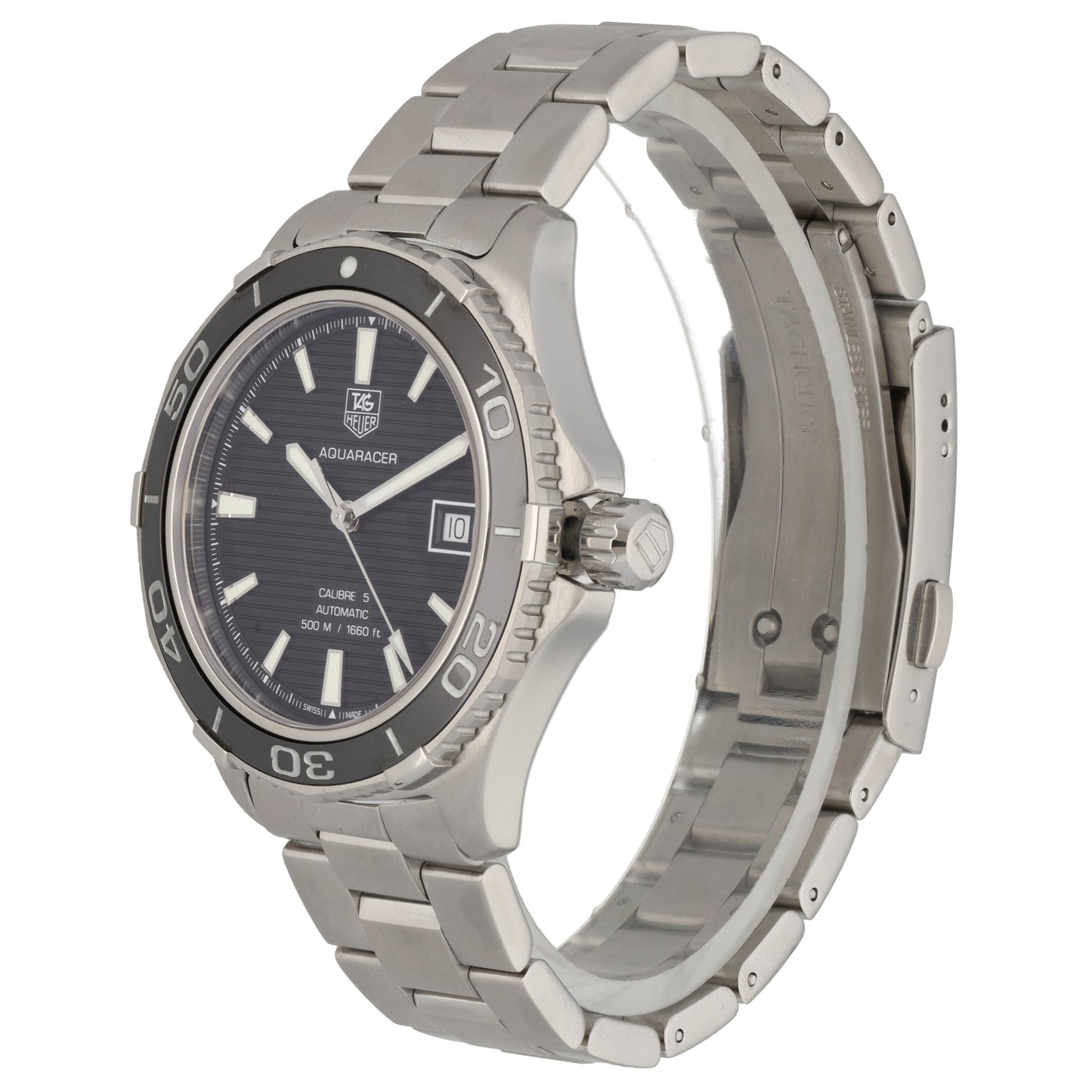 Tag Heuer Aquaracer WAK2110 41mm Stainless Steel Watch