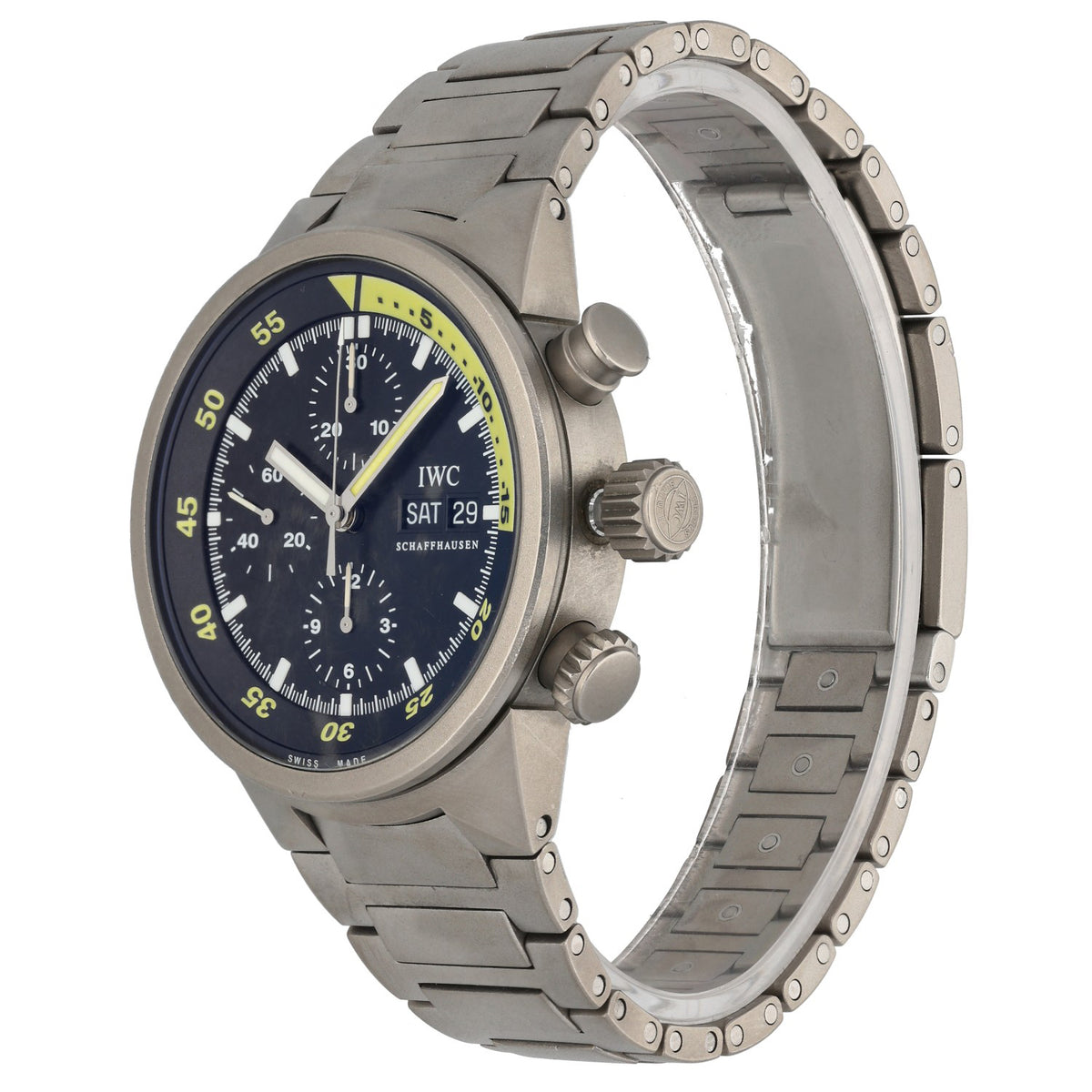 IWC Aquatimer Split Minute Chronograph IW372301 42mm Titanium Watch