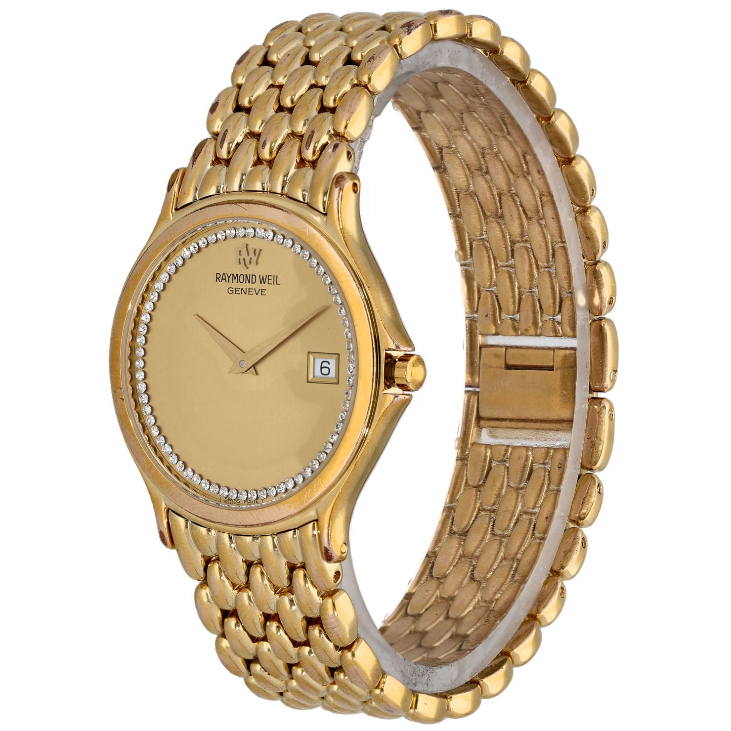 Raymond Weil Chorus 5568 33mm Gold Plated Watch