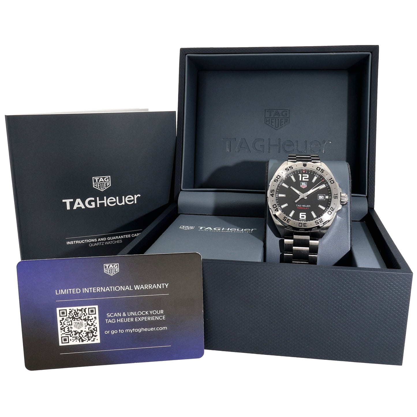 Tag Heuer Formula 1 WAZ1112 41mm Stainless Steel Watch