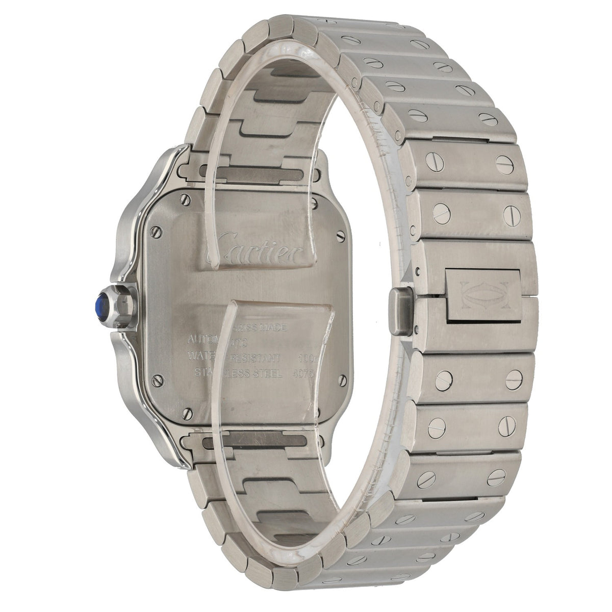 Cartier Santos De Cartier WSSA0010 35mm Stainless Steel Watch