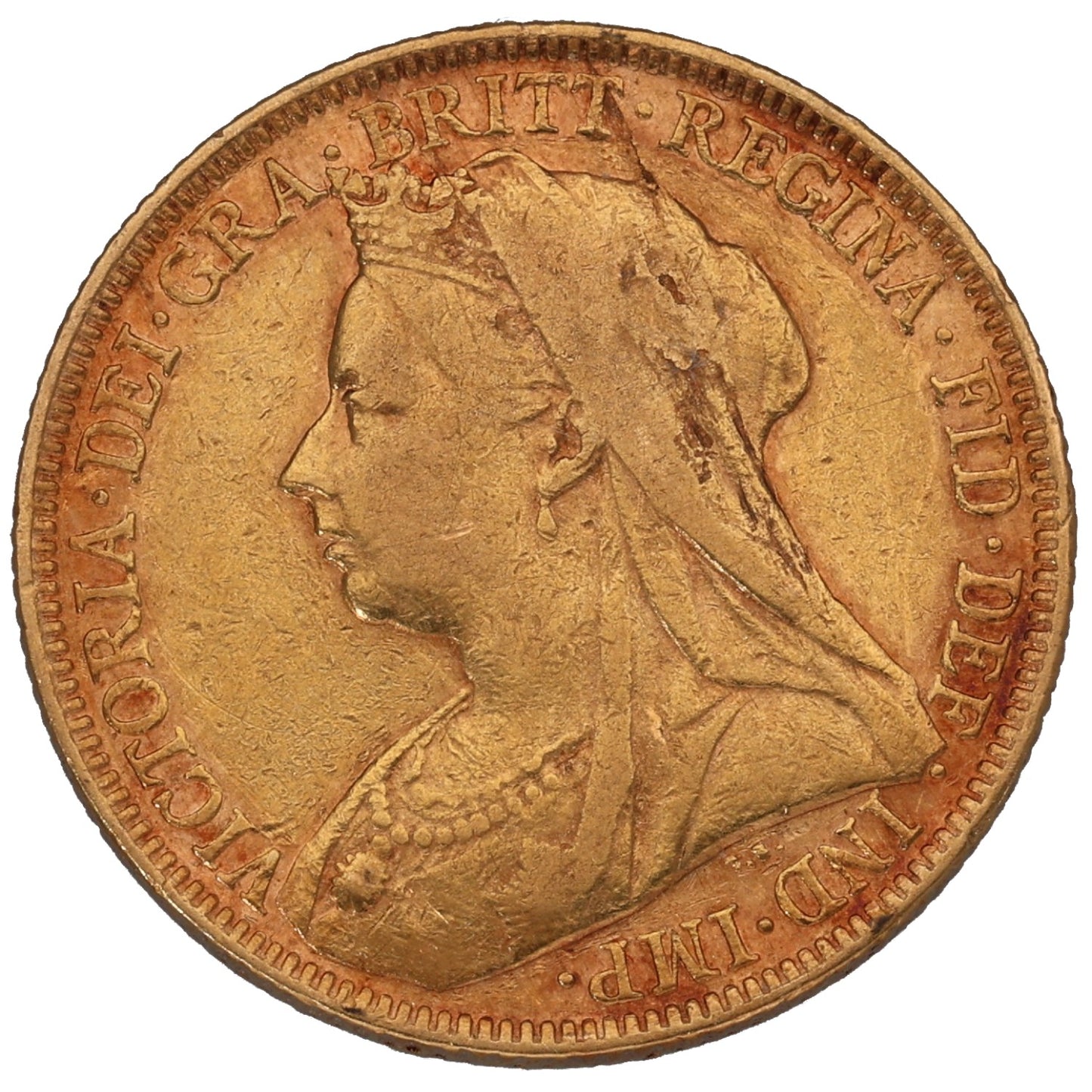 22ct Gold Queen Victoria Full Sovereign Coin 1894
