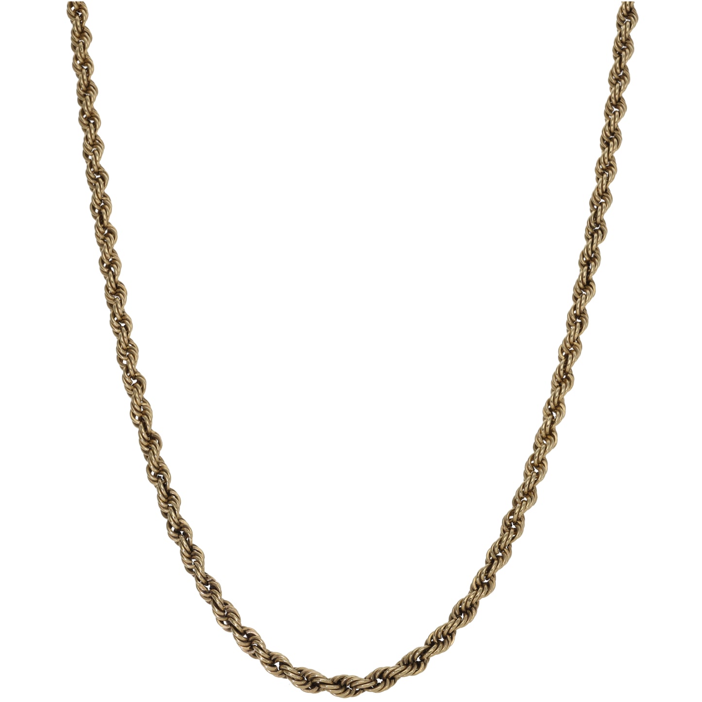 9ct Gold Rope Chain 22"