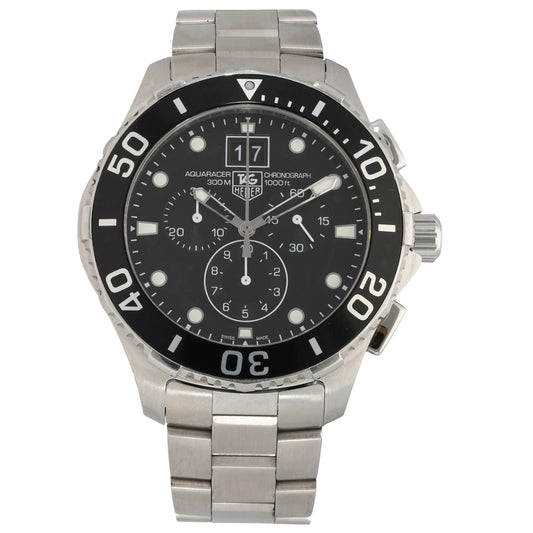 Tag Heuer Aquaracer CAN1010 43mm Stainless Steel Watch