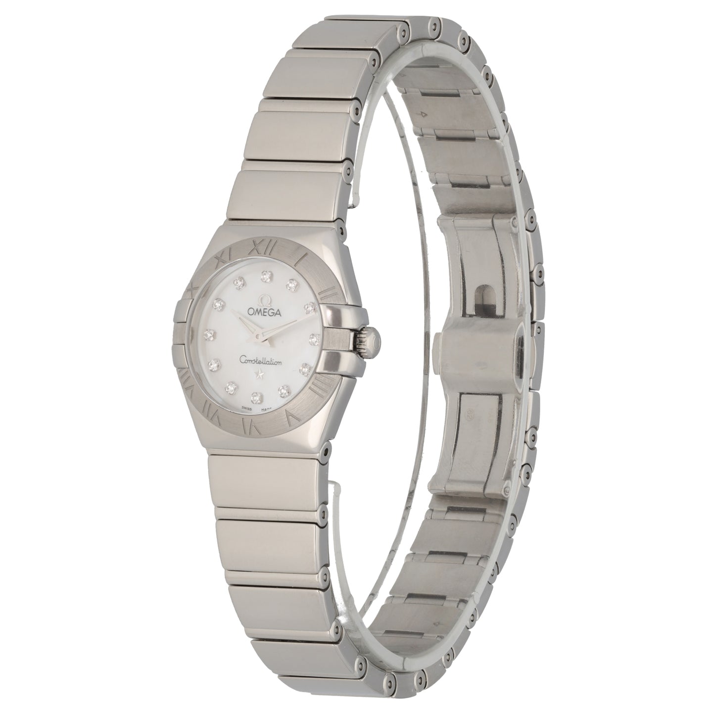 Omega Constellation 123.10.24.60.55.002 24mm Stainless Steel Watch