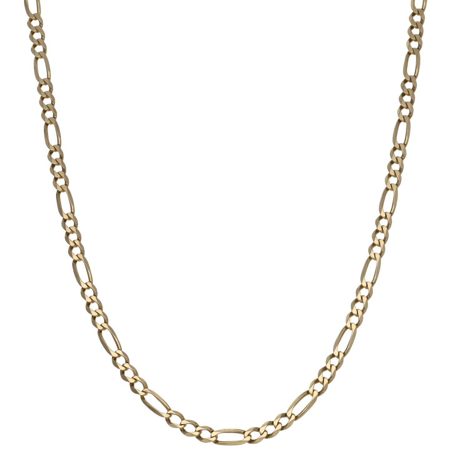 9ct Gold Figaro Chain 20"