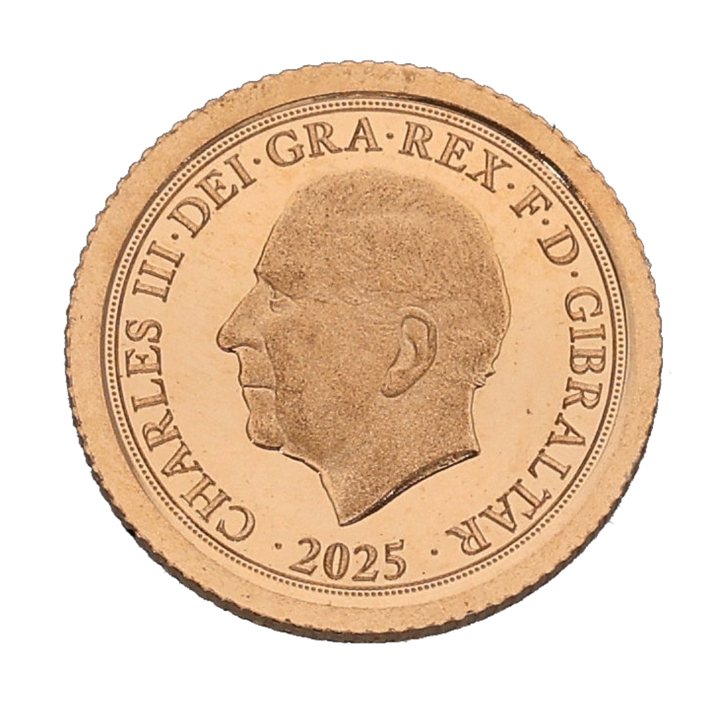 22ct Gold King Charles III Eighth Sovereign Coin 2025