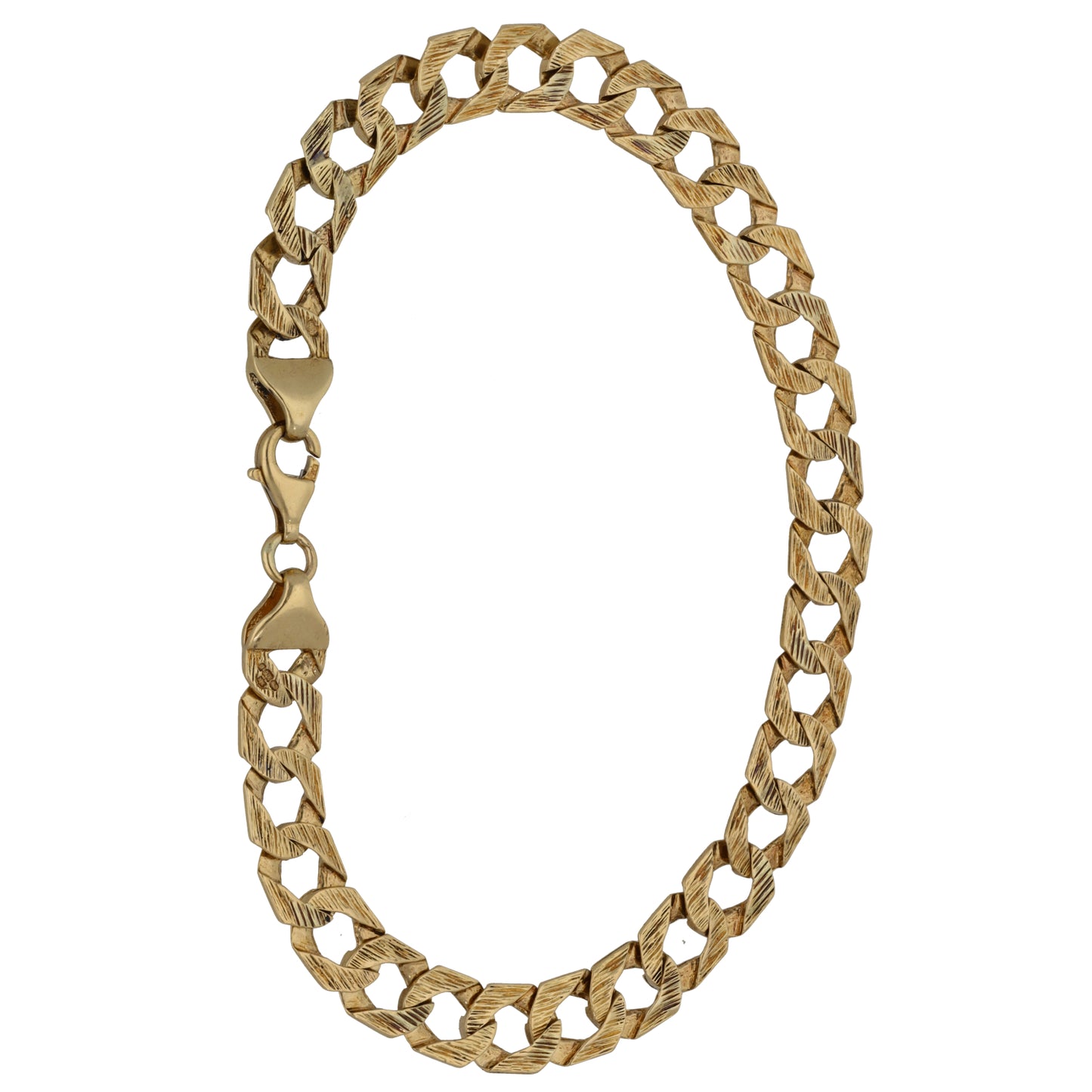 9ct Gold Curb Bracelet
