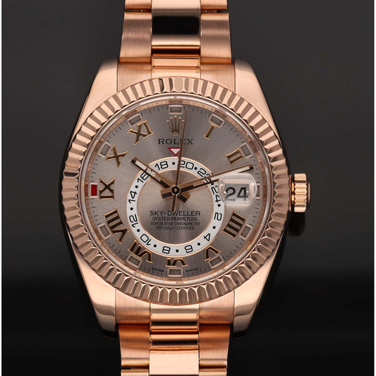 Rolex Sky Dweller 326935 42mm Rose Gold Watch