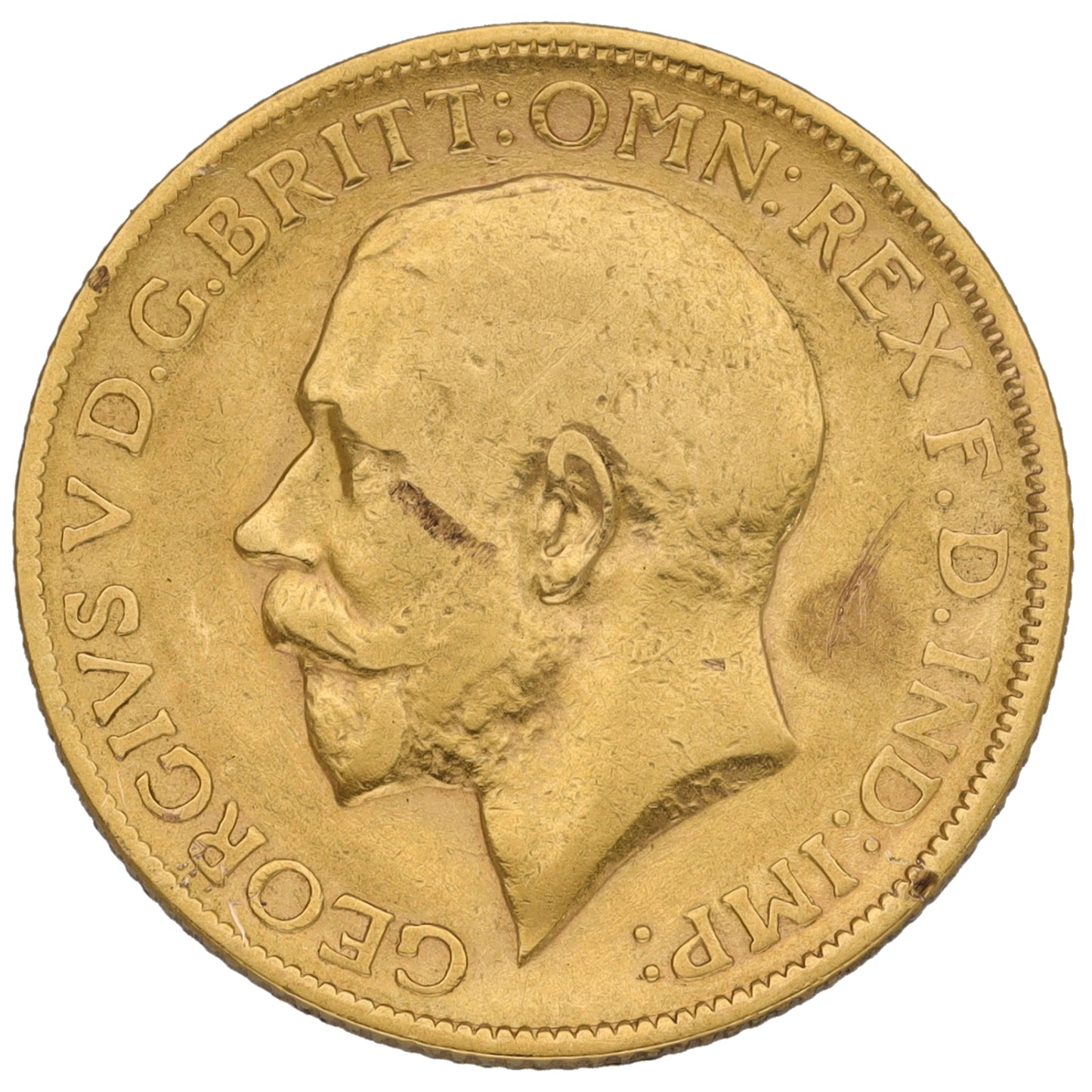 22ct Gold King George V Full Sovereign Coin 1926