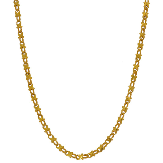 22ct Gold Fancy Necklace 22"