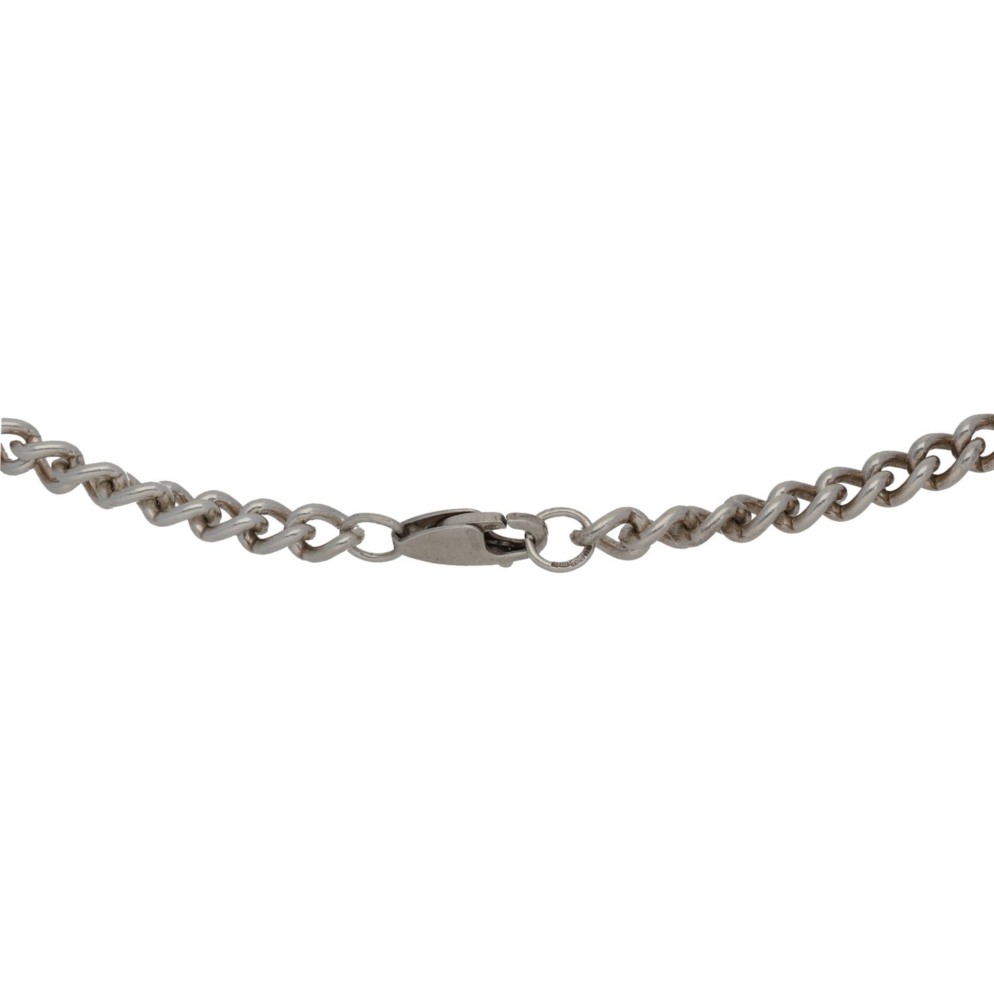 Sterling Silver Curb Chain 20"