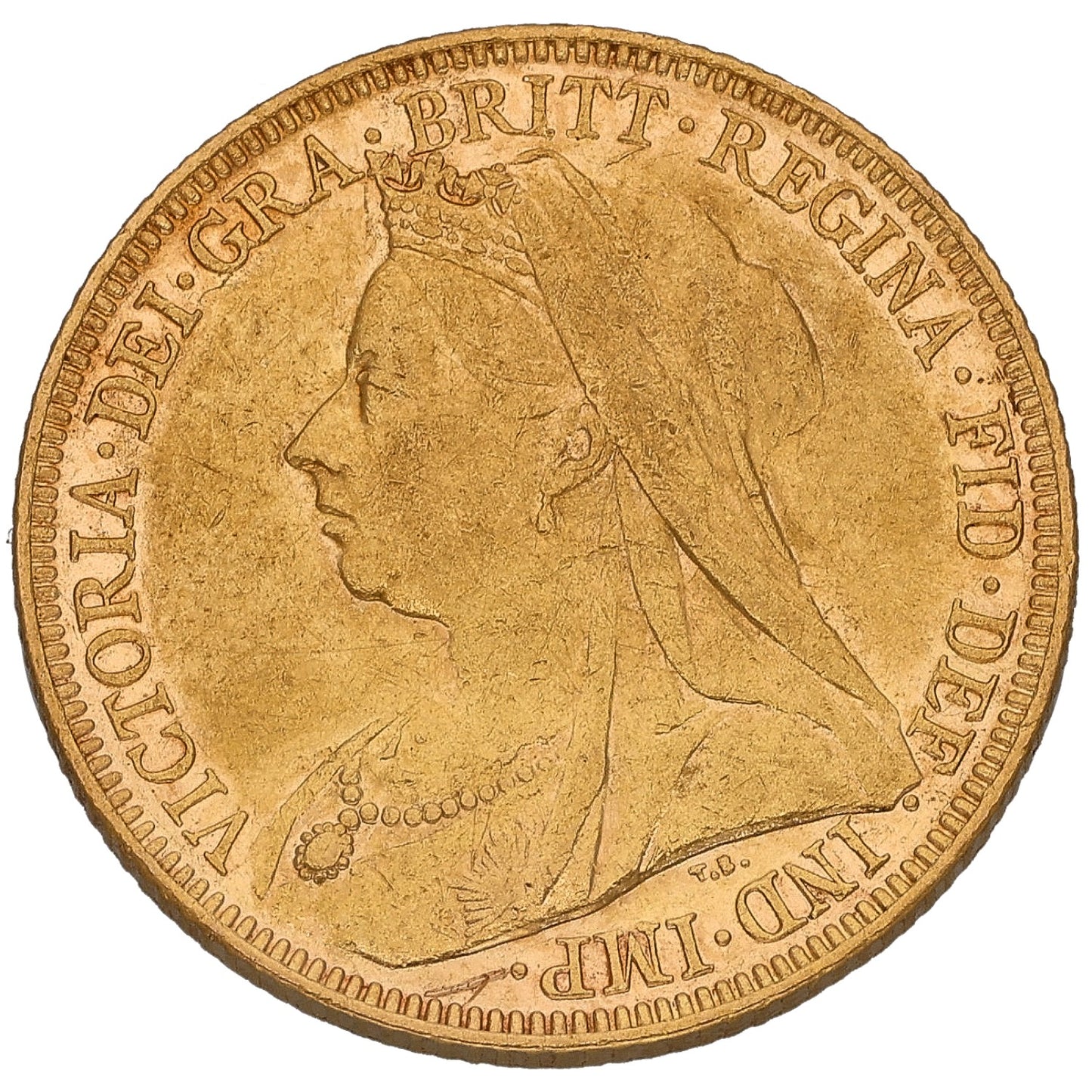 22ct Gold Queen Victoria Full Sovereign Coin 1897