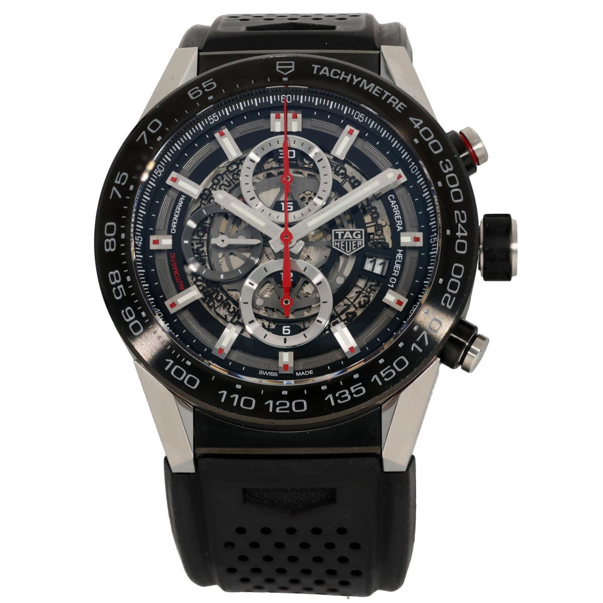 Tag Heuer Carrera CAR2A1Z 45mm Stainless Steel Watch