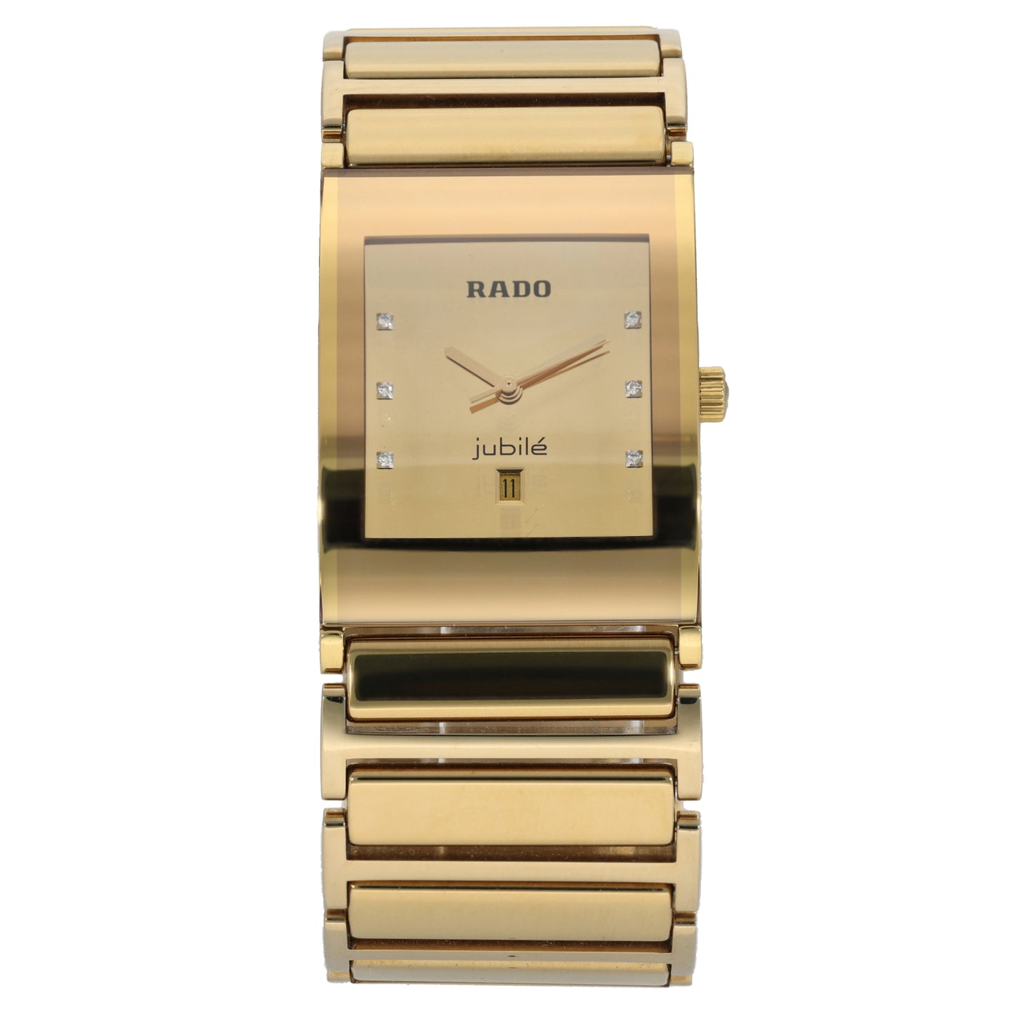 Rado Diastar 152.0790.3 27mm Gold Plated Watch