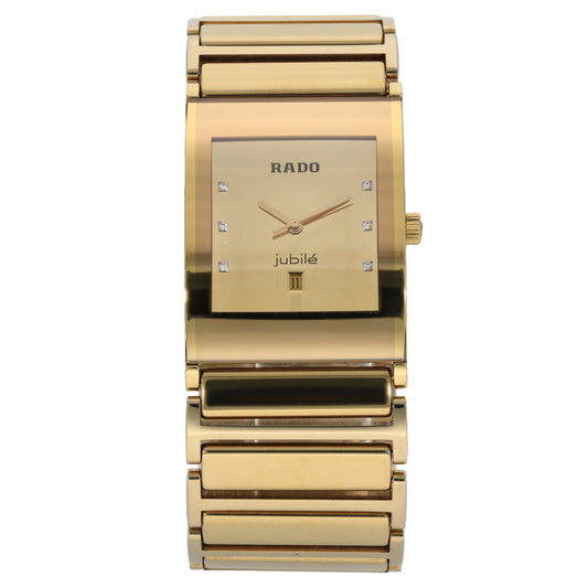 Rado Diastar 152.0790.3 27mm Gold Plated Watch