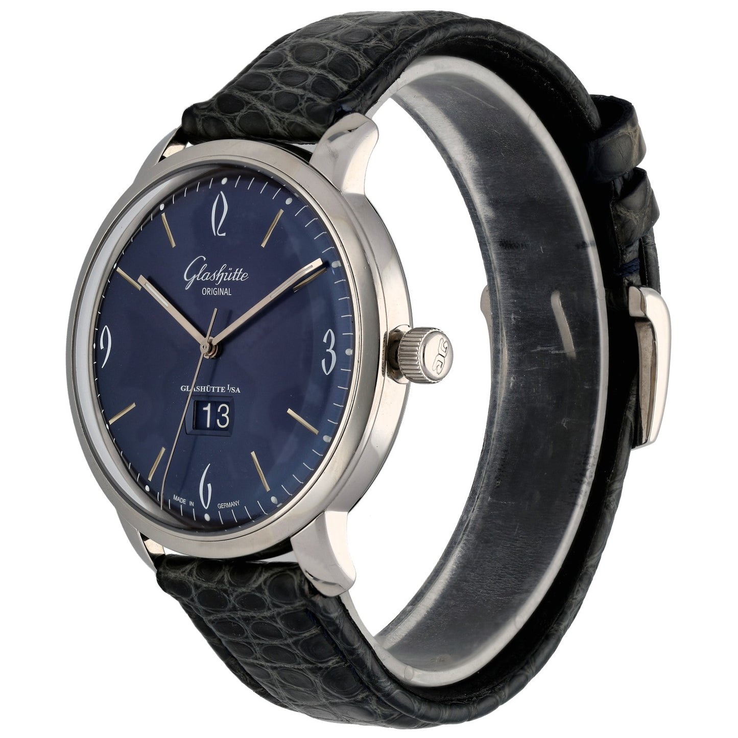 Glashütte Original Sixties Panorama Date 2.39.47.06.02.04 42mm Stainless Steel Watch