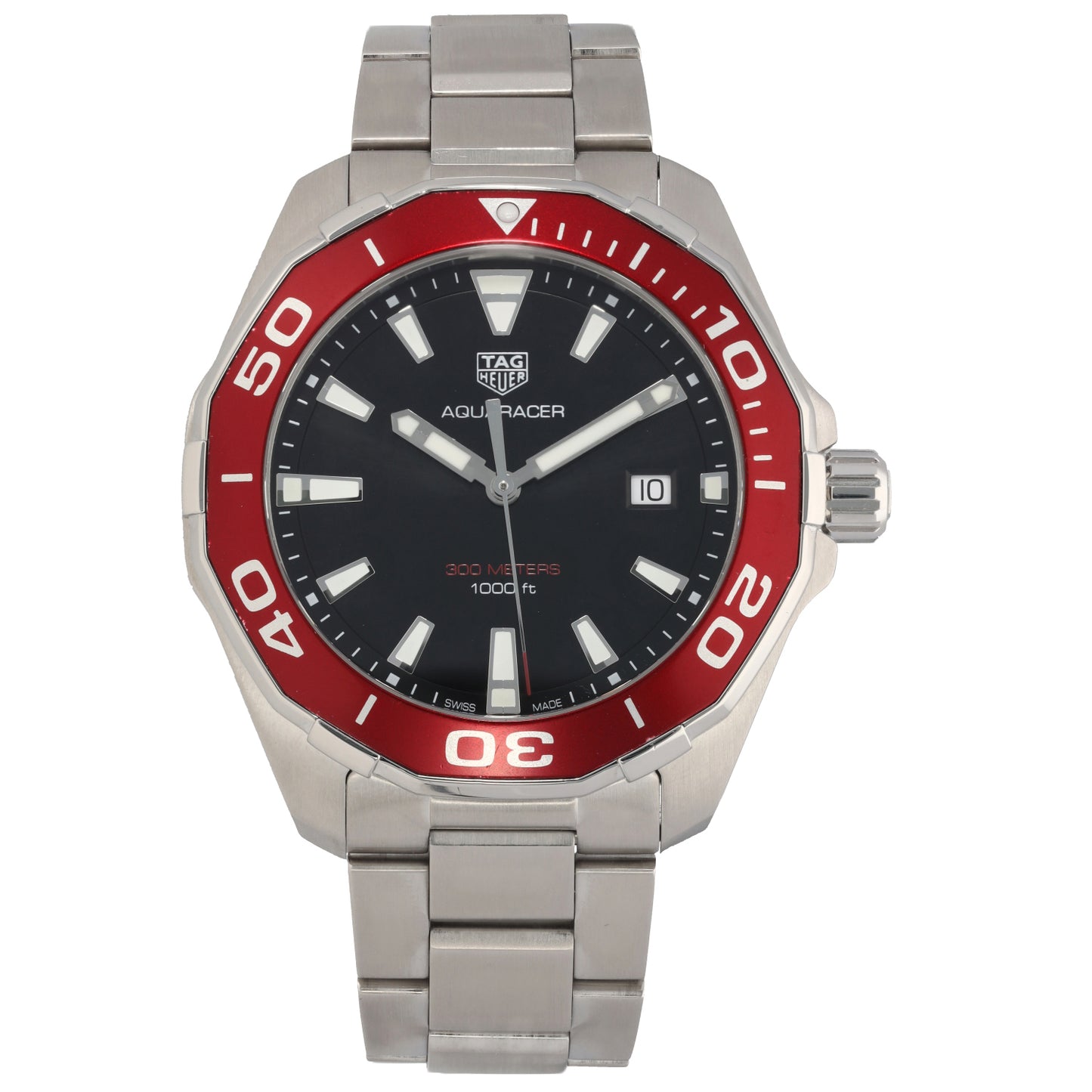 Tag Heuer Aquaracer WAY101B 43mm Stainless Steel Watch