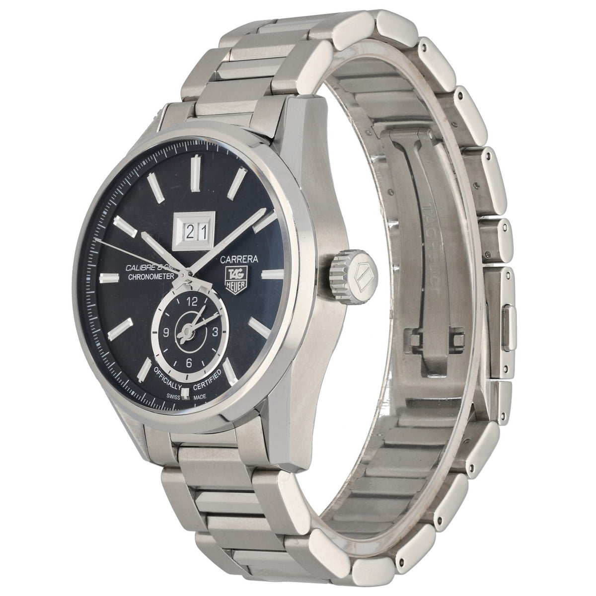 Tag Heuer Carrera WAR5010 41mm Stainless Steel Watch