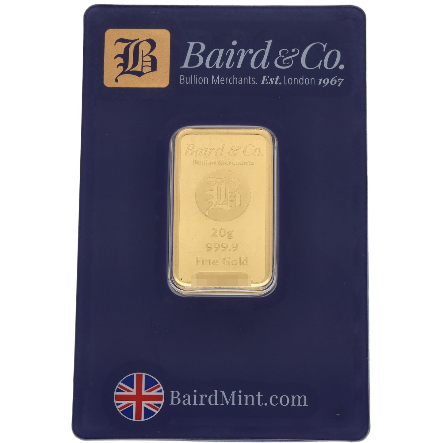 New 24ct 20g Gold Bar