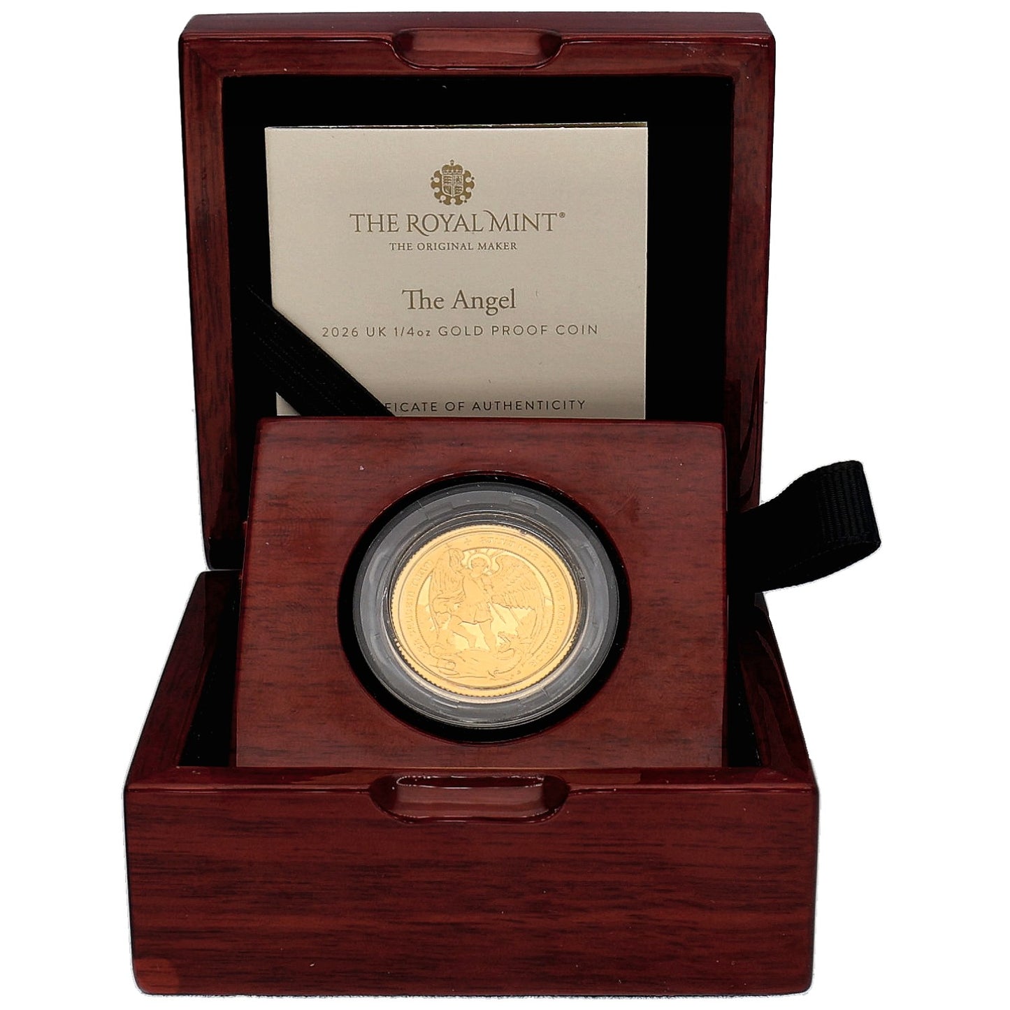 24ct Gold The Angel 1/4 OZ Coin 2026