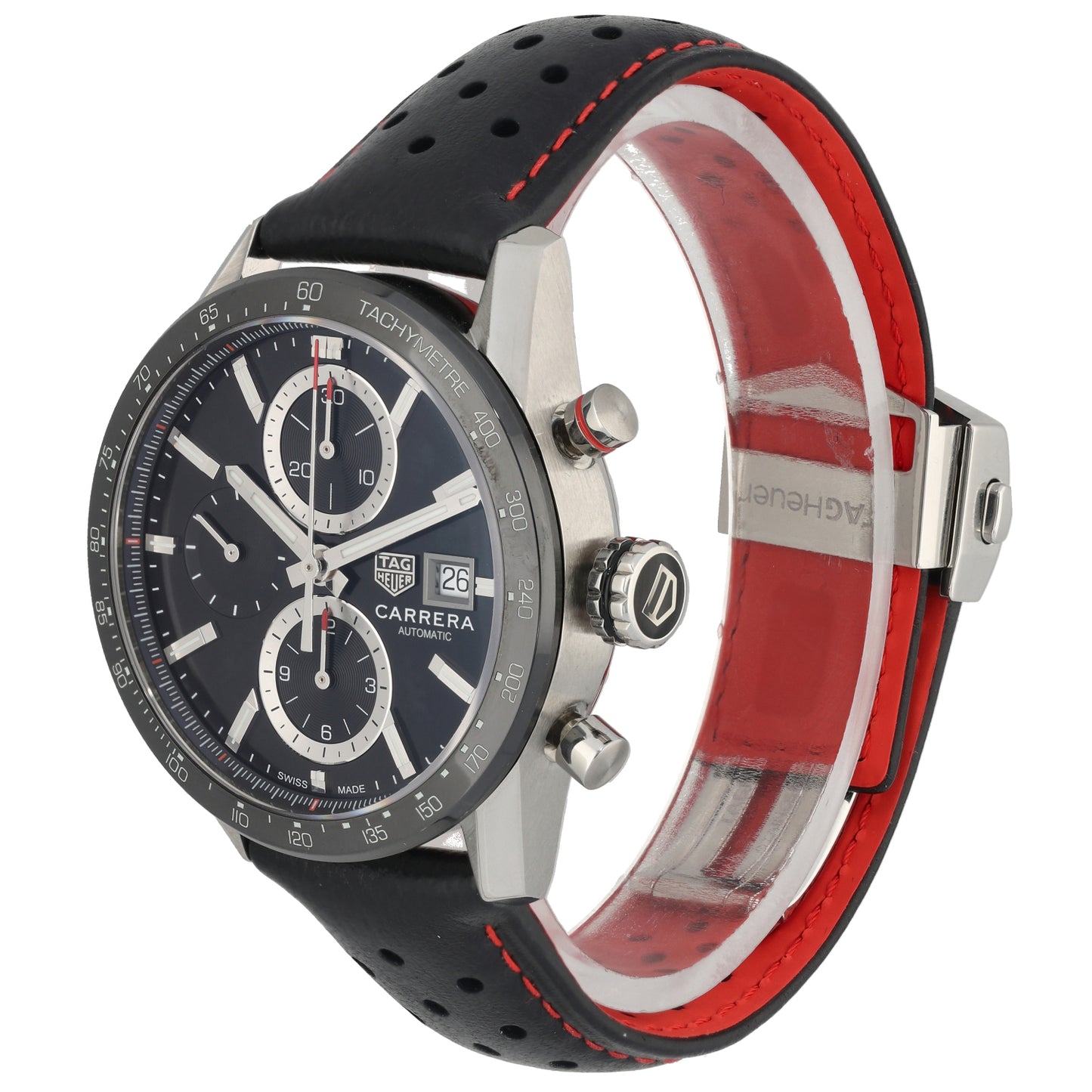 Tag Heuer Carrera CBM2110-0 41mm Stainless Steel Watch