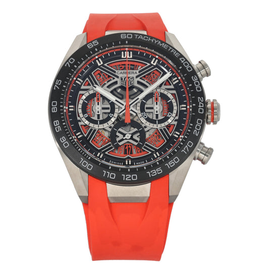 Tag Heuer Carrera CBU2082 44mm Titanium Watch