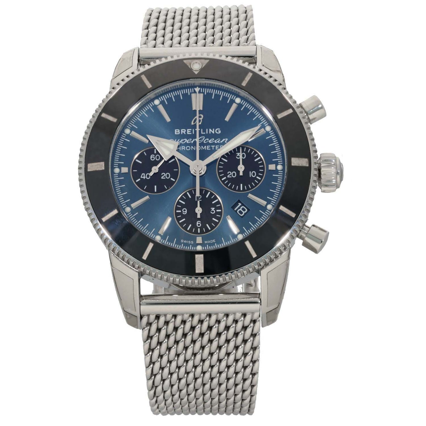 Breitling Superocean Heritage AB0162 44mm Stainless Steel Watch