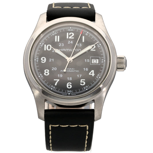 Hamilton Khaki Field H704450 37mm Stainless Steel Watch