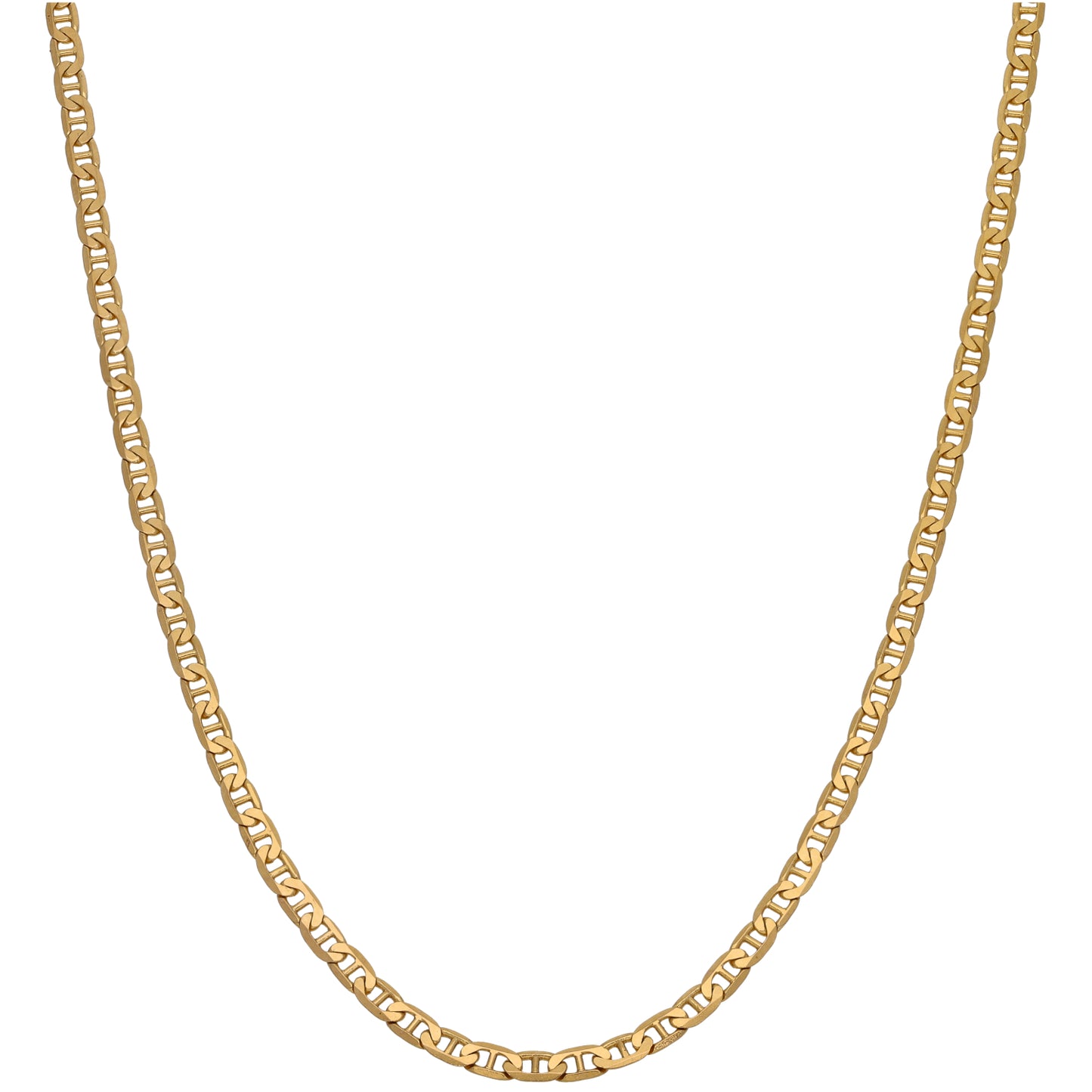 9ct Gold Anchor Chain 18"