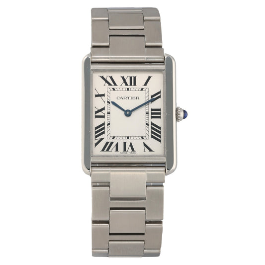 Cartier Tank Solo W5200014 27.5mm Stainless Steel Watch