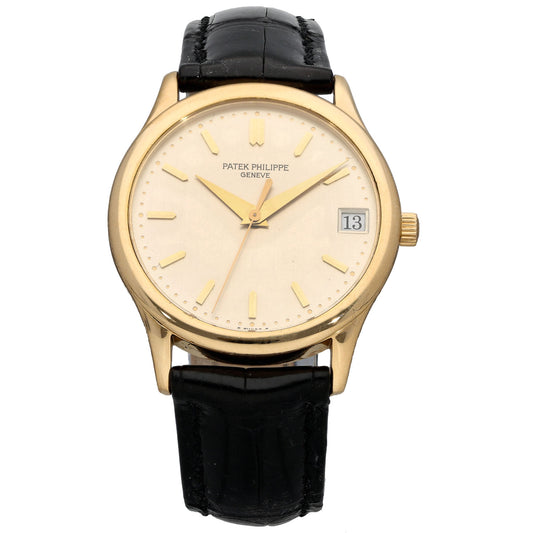 Patek Philippe Calatrava 3998J 34mm Gold Watch