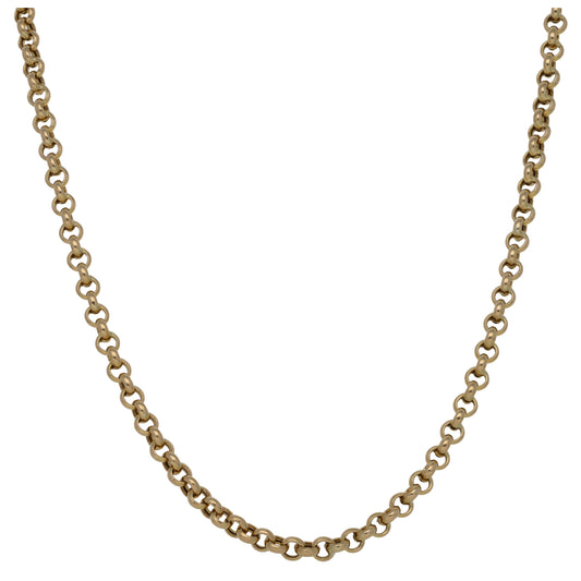 9ct Gold Belcher Chain 24"