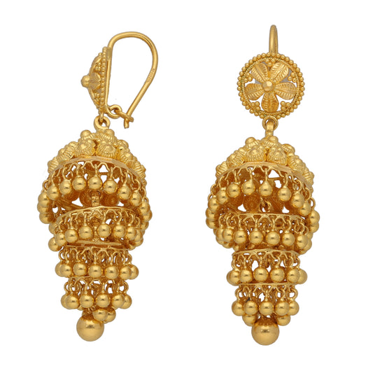 22ct Gold Drop Earrings