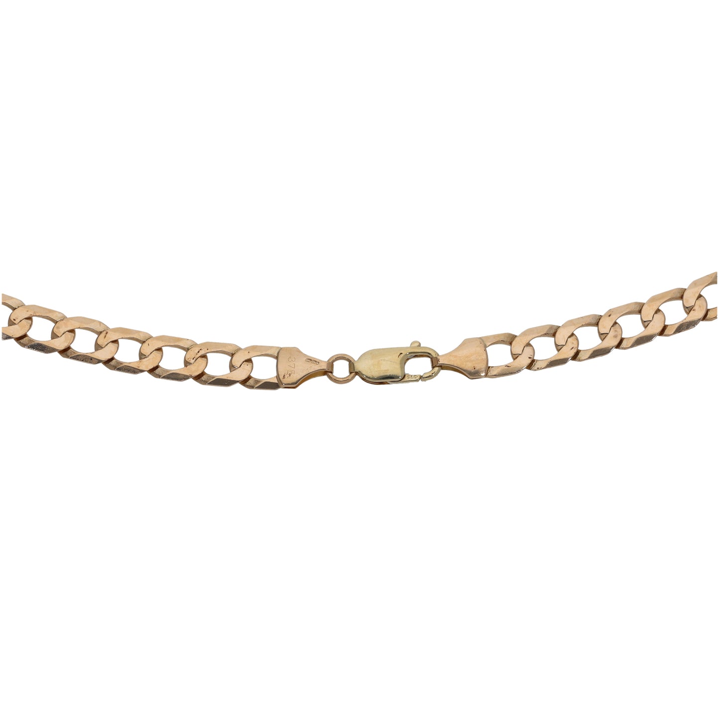 9ct Gold Curb Chain 20"