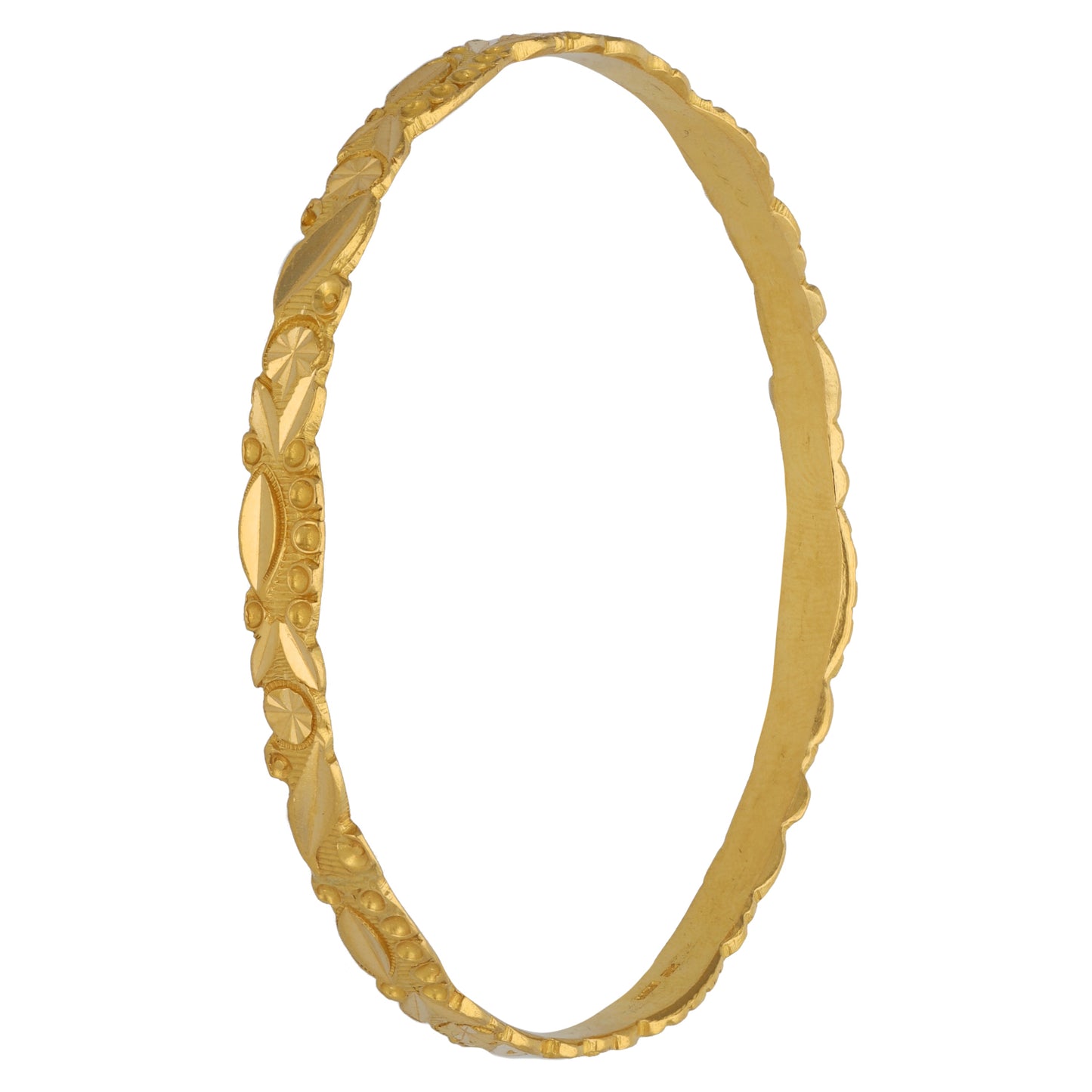 22ct Gold Alternative Bangle