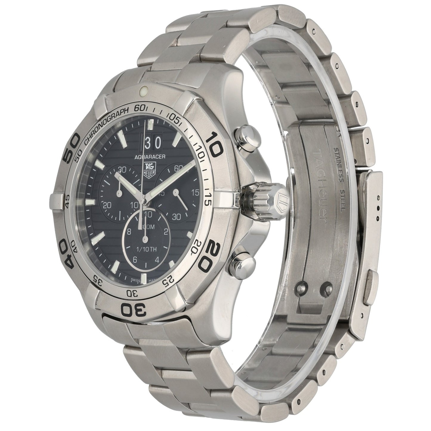 Tag Heuer Aquaracer CAF101E 44mm Stainless Steel Watch