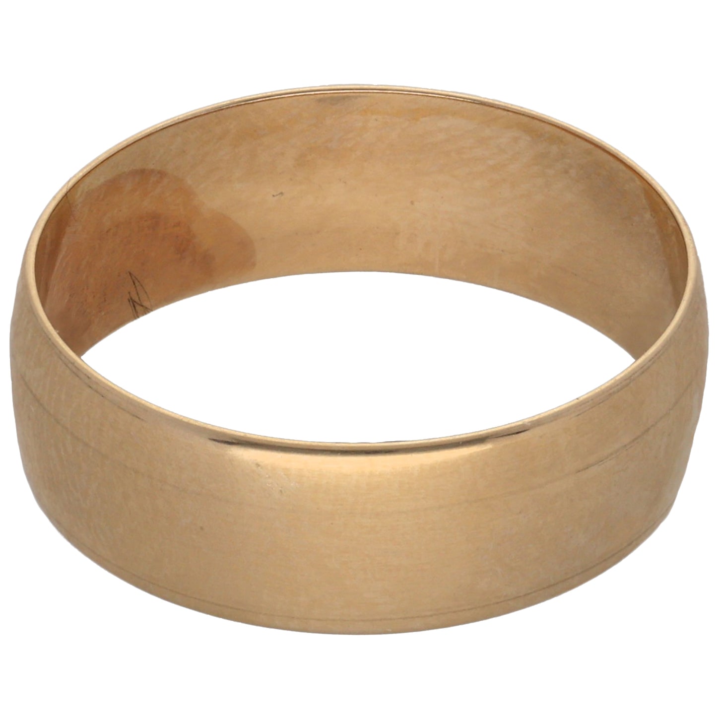 9ct Gold Plain Wedding Ring Size O
