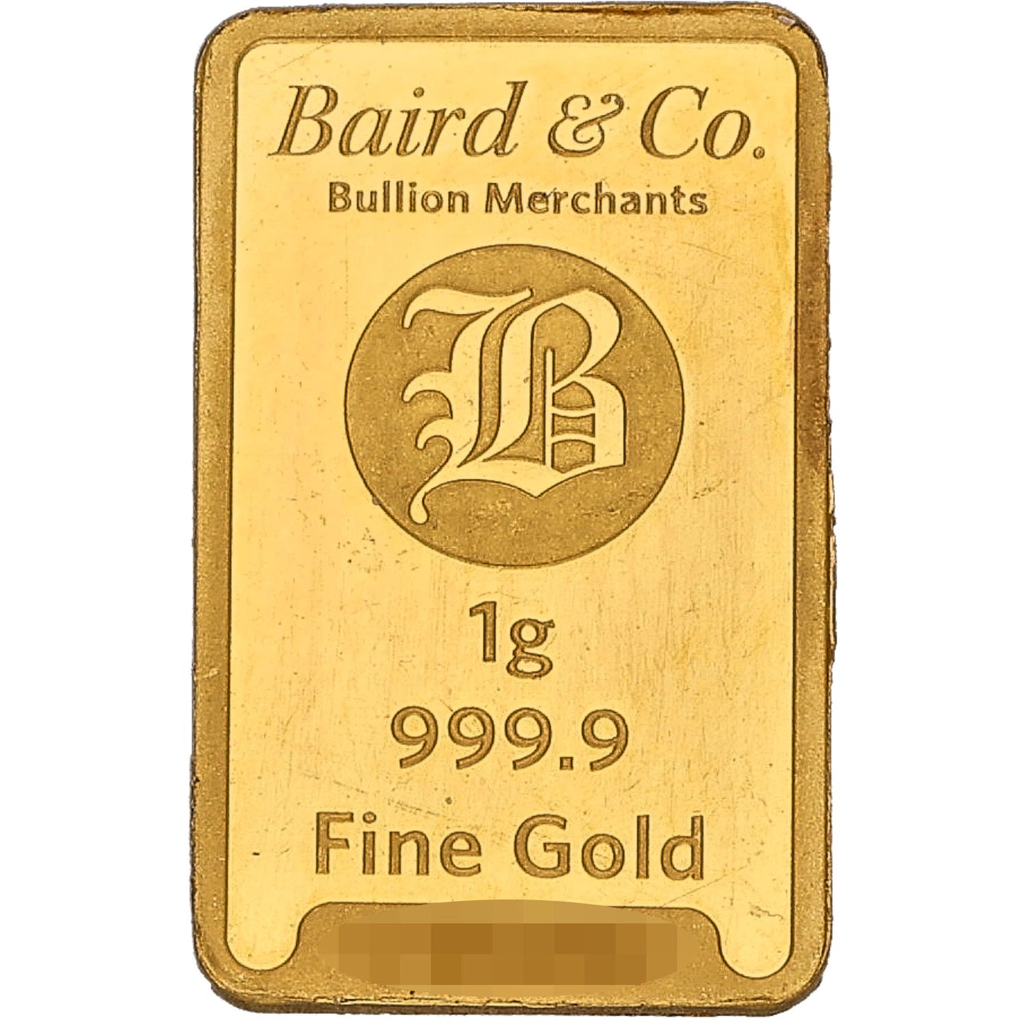 24ct 1g Gold Bar