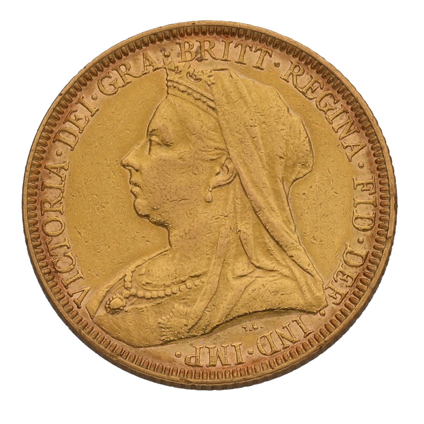 22ct Gold Queen Victoria Full Sovereign Coin 1897
