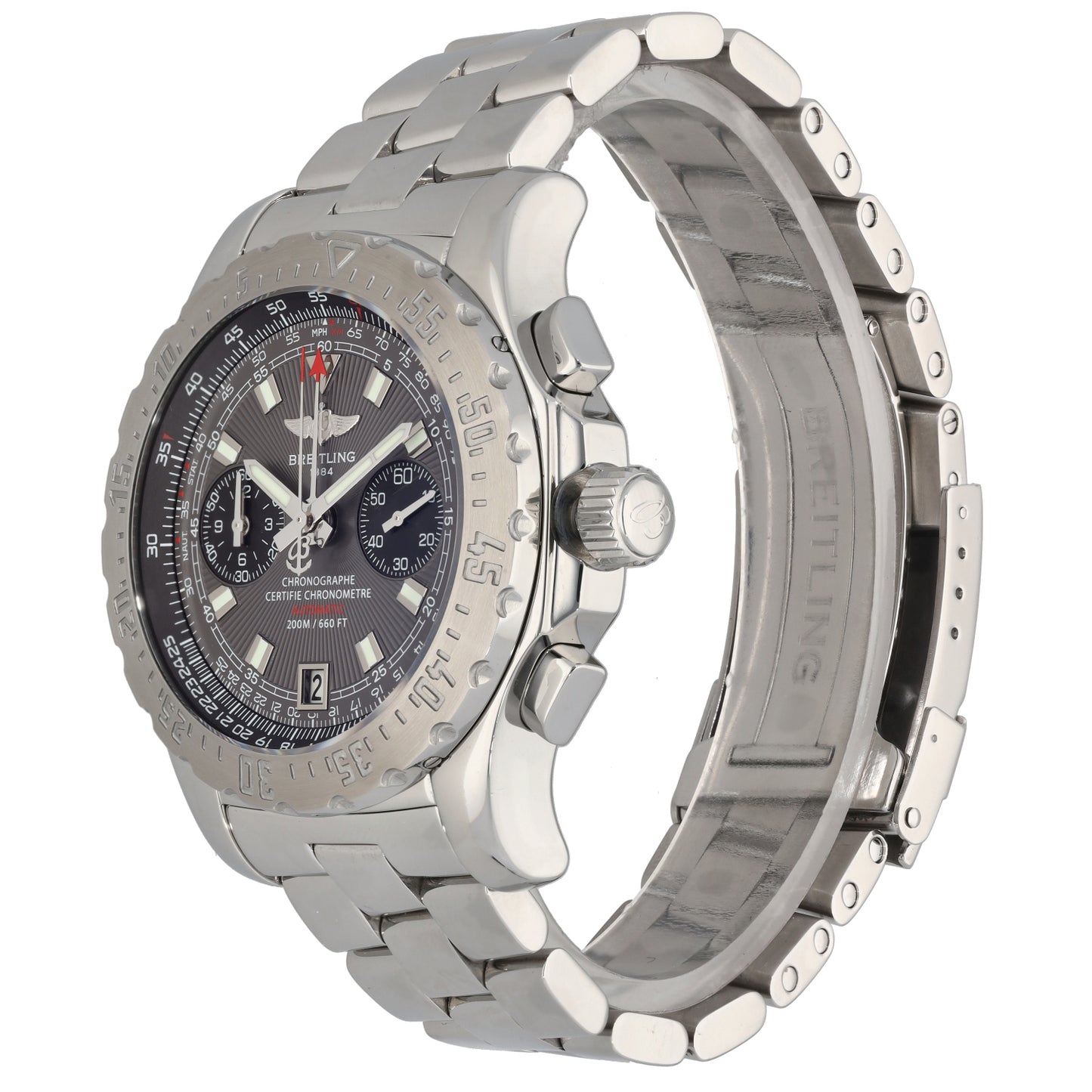 Breitling Skyracer A27362 43mm Stainless Steel Watch