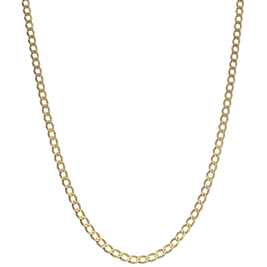 9ct Gold Curb Chain 24"