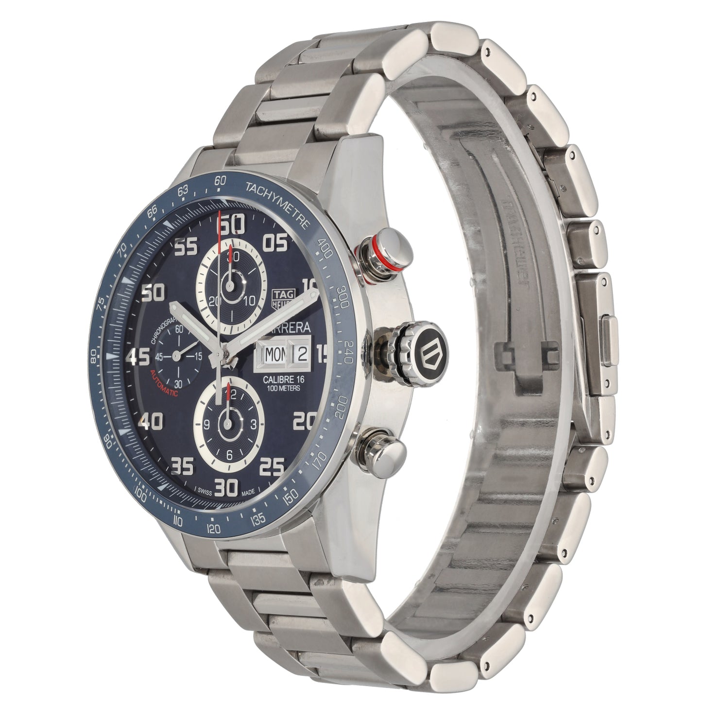 Tag Heuer Carrera CV2A1V 43mm Stainless Steel Watch