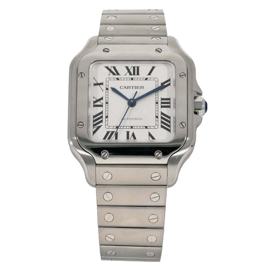 Cartier Santos WSSA0029 35mm Stainless Steel Watch