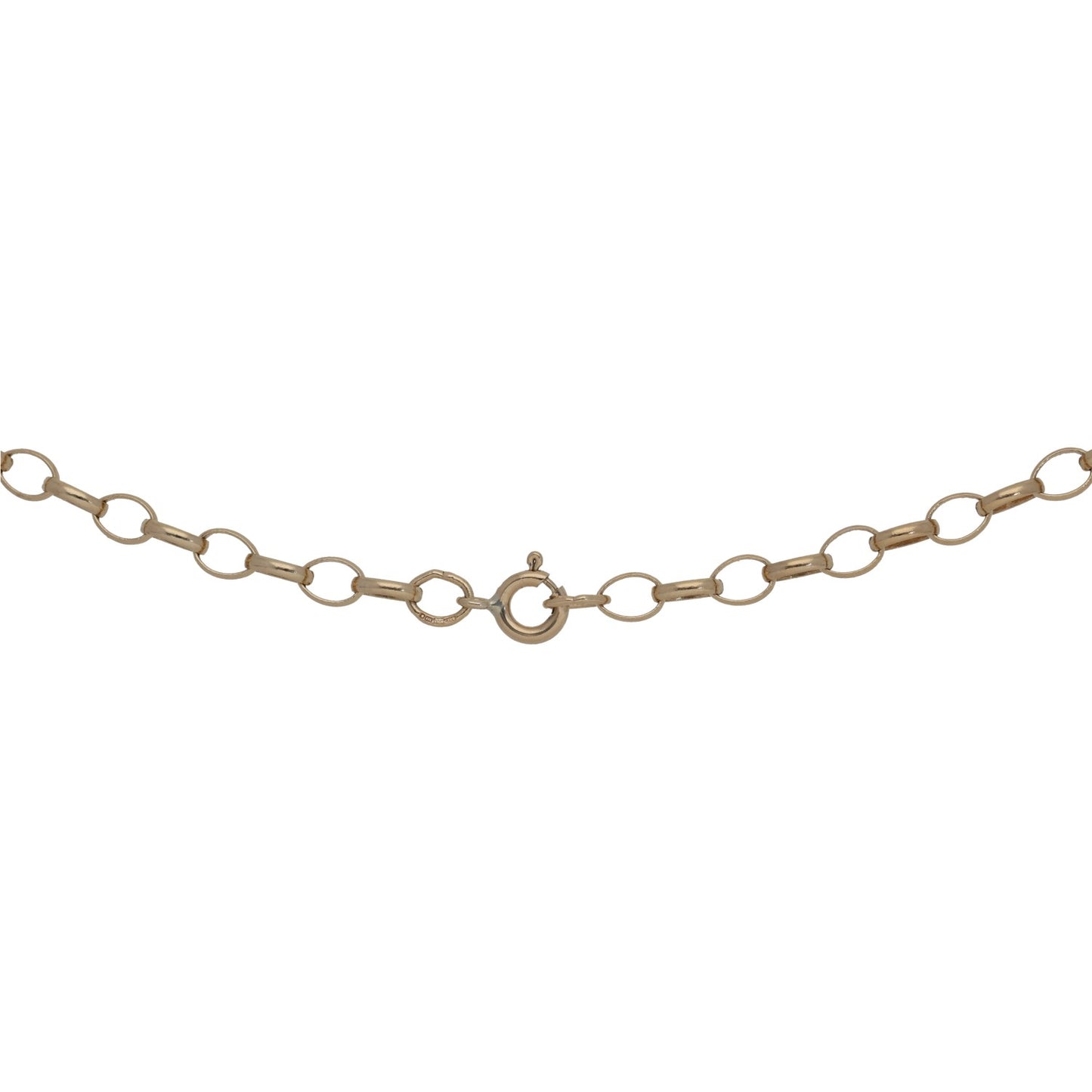 9ct Gold Belcher Chain 20"