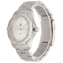 Load image into Gallery viewer, Tag Heuer Aquaracer WAF1112 40mm Stainless Steel Watch
